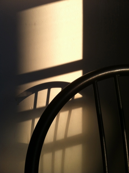 chair shadowed