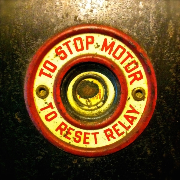 motor reset button adams grist mill