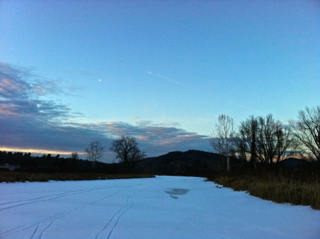 brattleboro retreat meadows twilight january