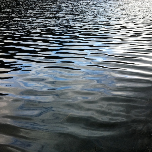 weatherhead hollow pond april ripples